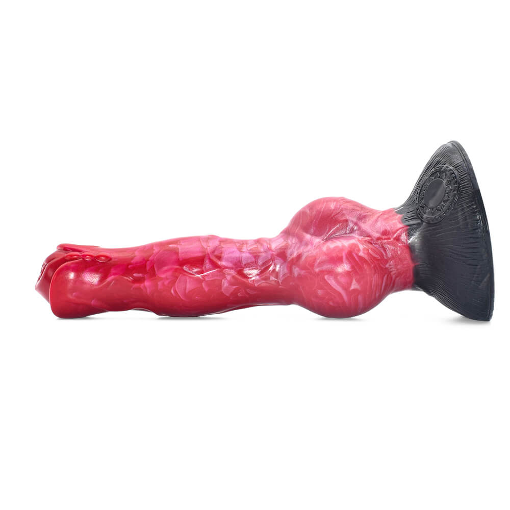 8 Inch Silicone Wolf Dildo with Knot - Tarisss Sex Toy Store