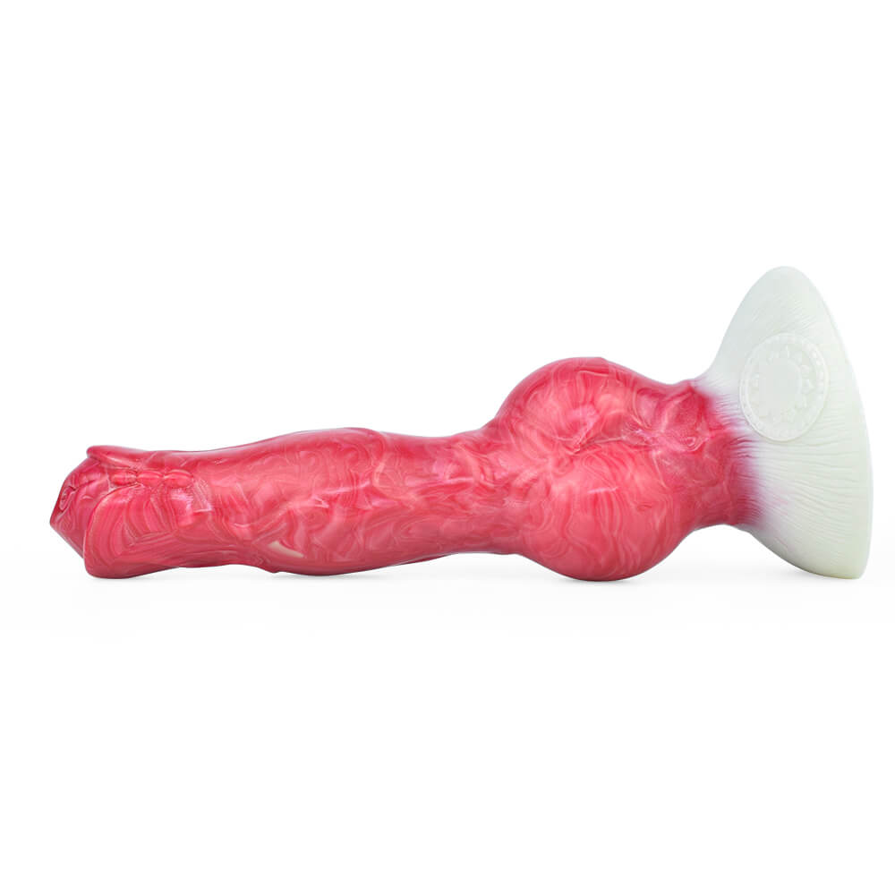 8 Inch Silicone Wolf Dildo with Knot - Tarisss Sex Toy Store