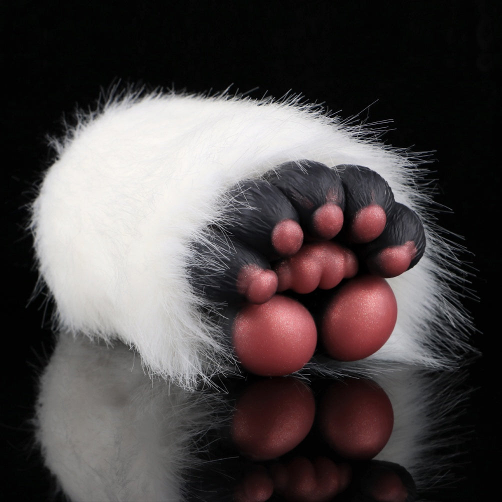 Bear Paw Fantasy Pocket Pussy - Realistic Furry Animal Pussies Detachable Hair Penis Masturbator