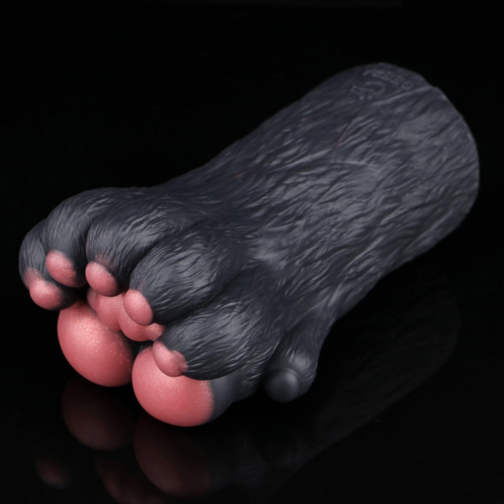 Bear Paw Fantasy Pocket Pussy - Realistic Furry Animal Pussies Detachable Hair Penis Masturbator