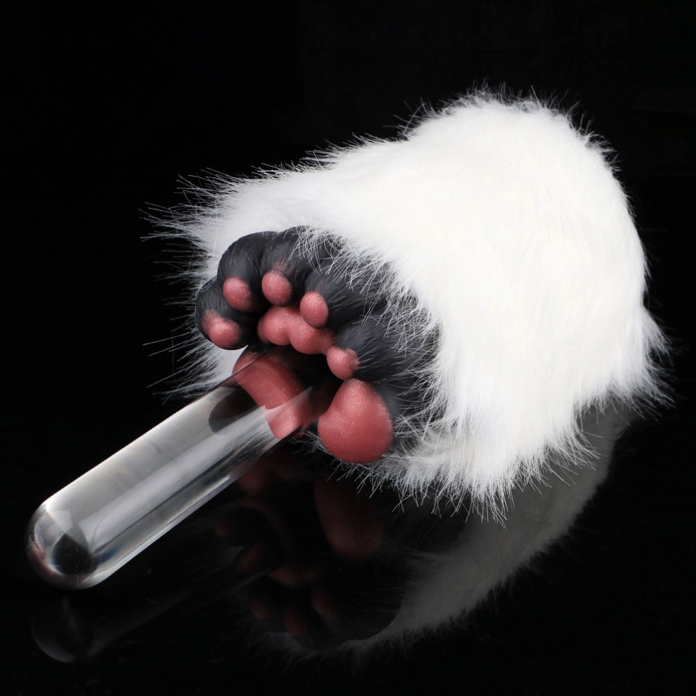Bear Paw Fantasy Pocket Pussy - Realistic Furry Animal Pussies Detachable Hair Penis Masturbator
