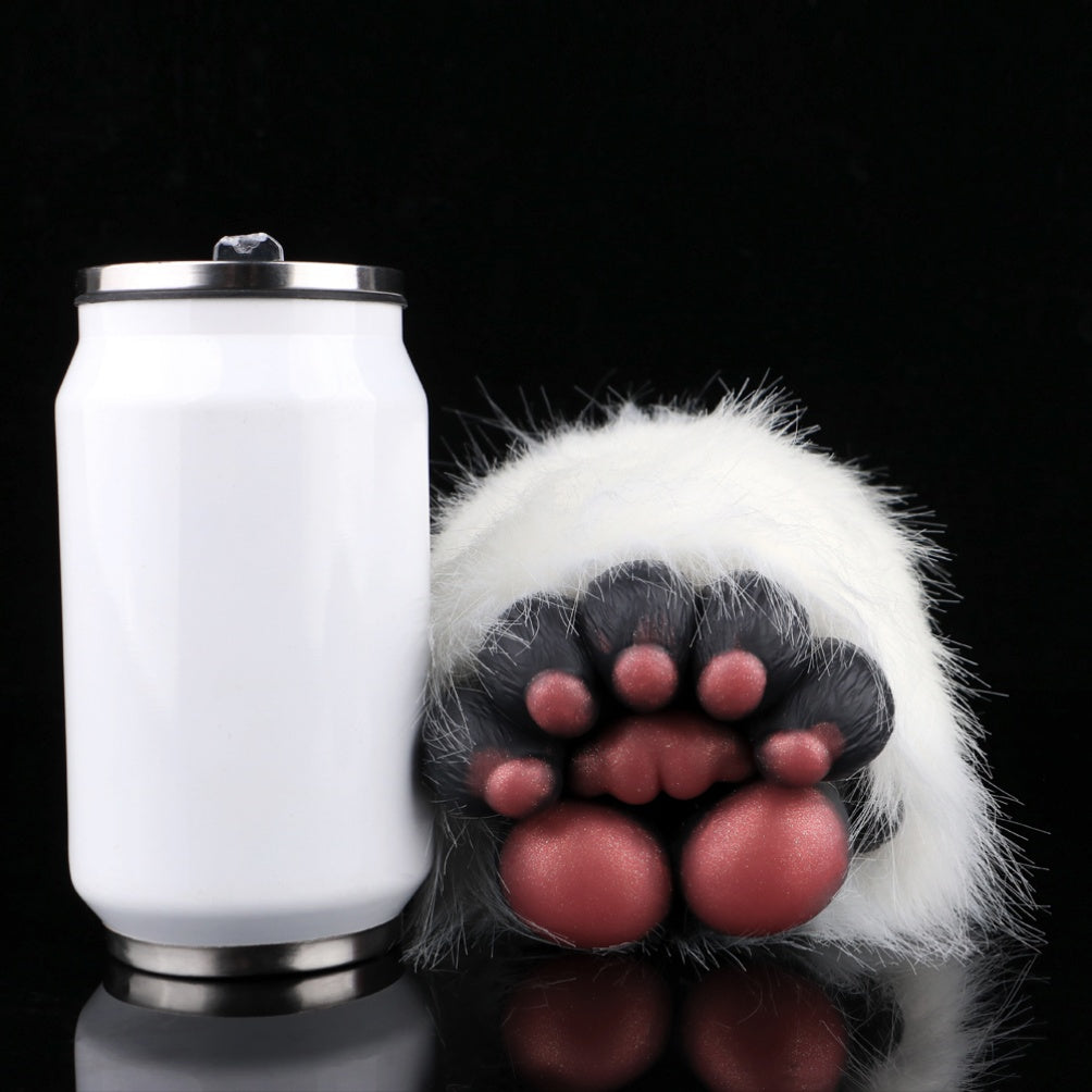 Bear Paw Fantasy Pocket Pussy - Realistic Furry Animal Pussies Detachable Hair Penis Masturbator
