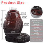 Big Girthy Cock Sleeve Extender Male Sex Toy - Thick Dildo Silicone Soft Cockring Masturbator