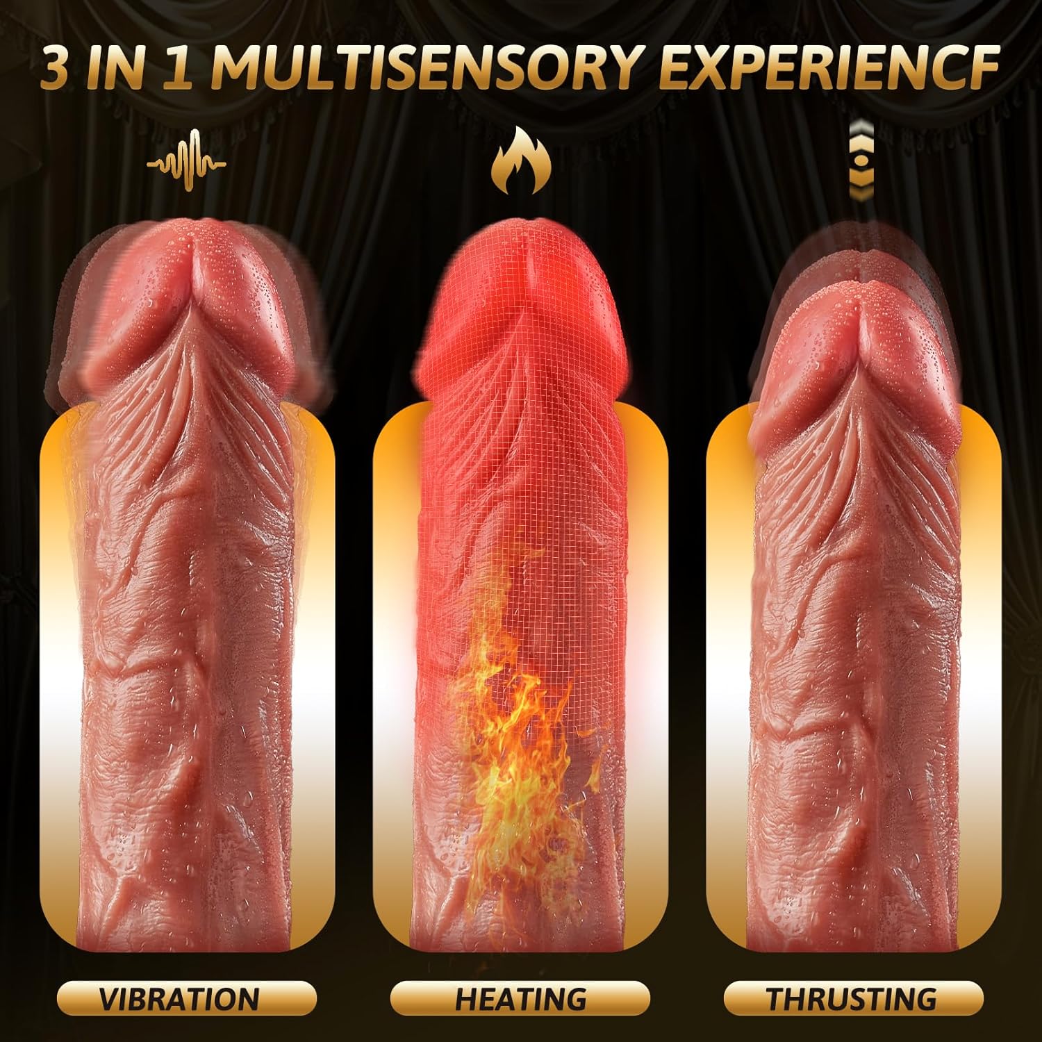Thrusting Dildos - Baseball Fantasy Adult Stroker- Domlust