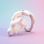 Dinosaur Fossil Skull Chastity Cage – Biomechanical Resin Design 🦴