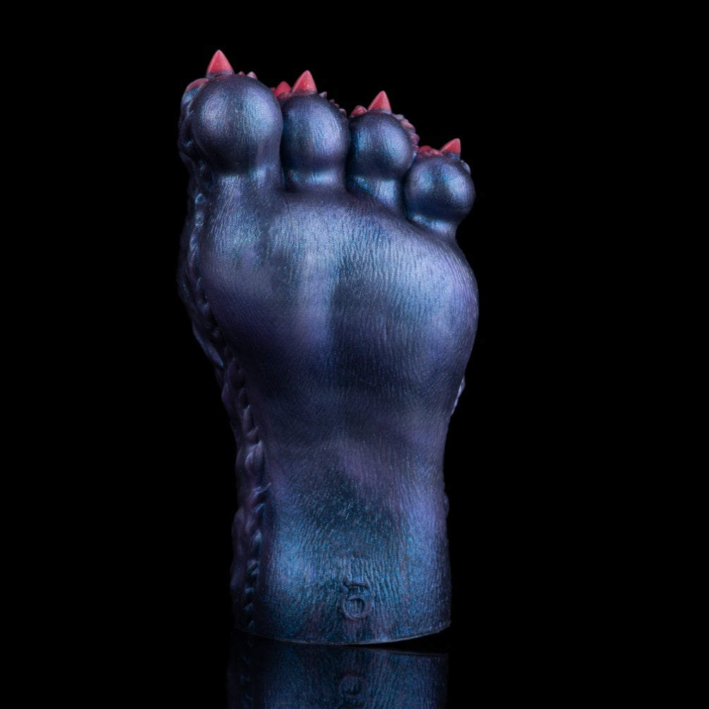 Dark Fantasy Beast Paw Silicone Pocket Pussy – Hidden Channel Claws for Men Blowjob Masturbation