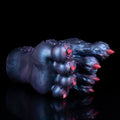 Dark Fantasy Beast Paw Silicone Pocket Pussy – Hidden Channel Claws for Men Blowjob Masturbation