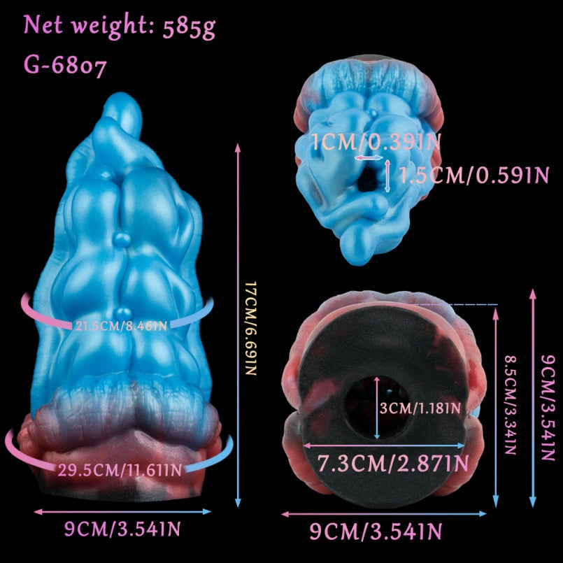 Monster Tongue Pocket Pussy — Silicone Blowjob Masturbator | Domlust Beast Fetish