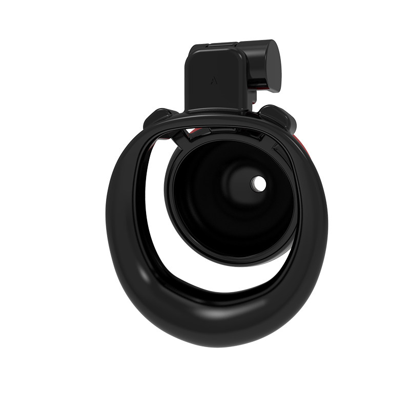Spherical Capture-Style Chastity Cage – Portable Resin Male Chastity Device with Secure Lock