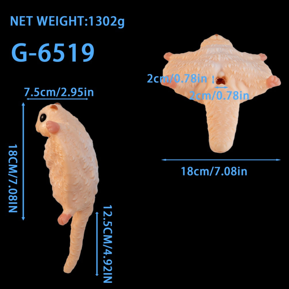 Sugar Glider Fantasy Animal Pocket Pussy | Hands-Free Suction Silicone Stroker — Domlust