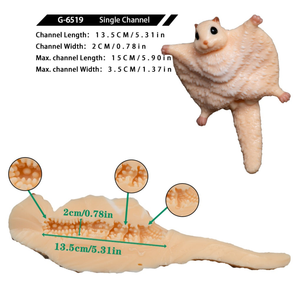 Sugar Glider Fantasy Animal Pocket Pussy | Hands-Free Suction Silicone Stroker — Domlust