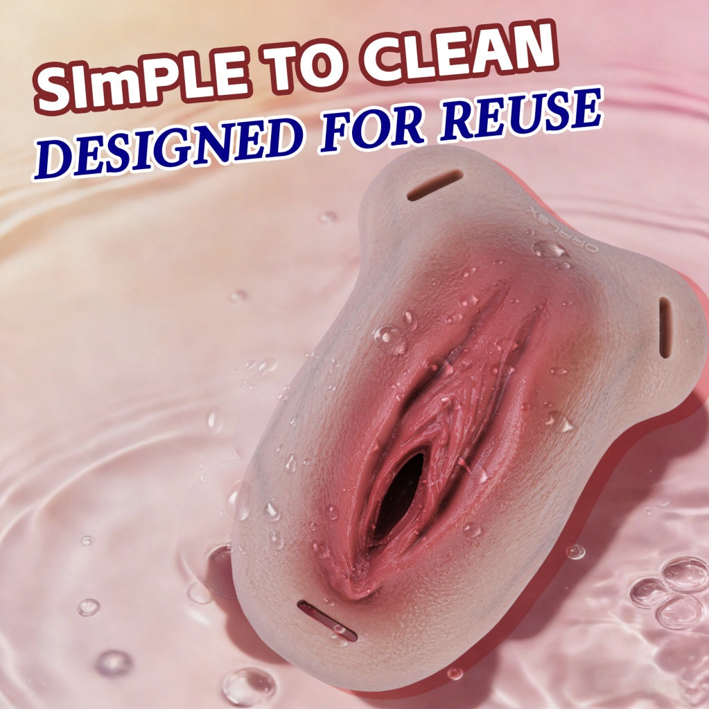 Realistic Fleshy Silicone Wearable Realistic Pussy Pants – Premium Femboy & Fake Vagina  Prosthetic | Domlust