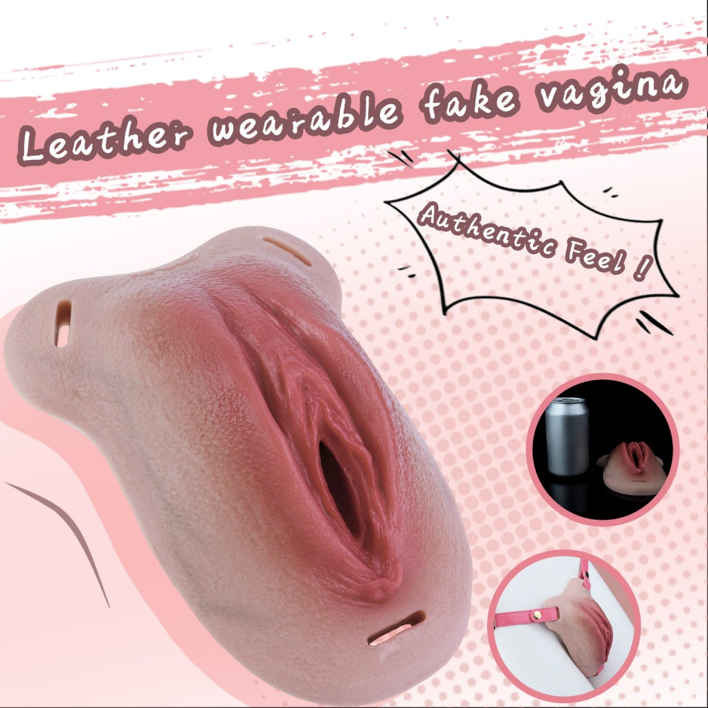 Realistic Fleshy Silicone Wearable Realistic Pussy Pants – Premium Femboy & Fake Vagina  Prosthetic | Domlust