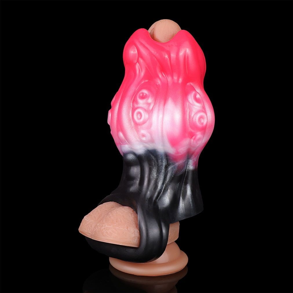 Kraken's Crown Penis Sleeve Extender - Premium Silicone Cocksleeve Enhanced Girth & Stamina