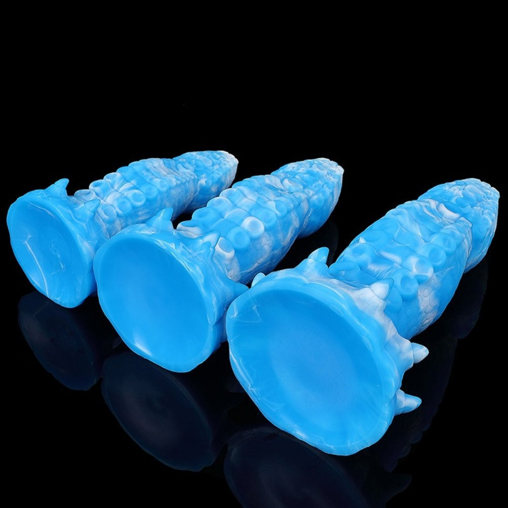 Abyssal Tentacle Echo – Platinum Silicone Alien Tentacle Dildo | Domlust Fetish