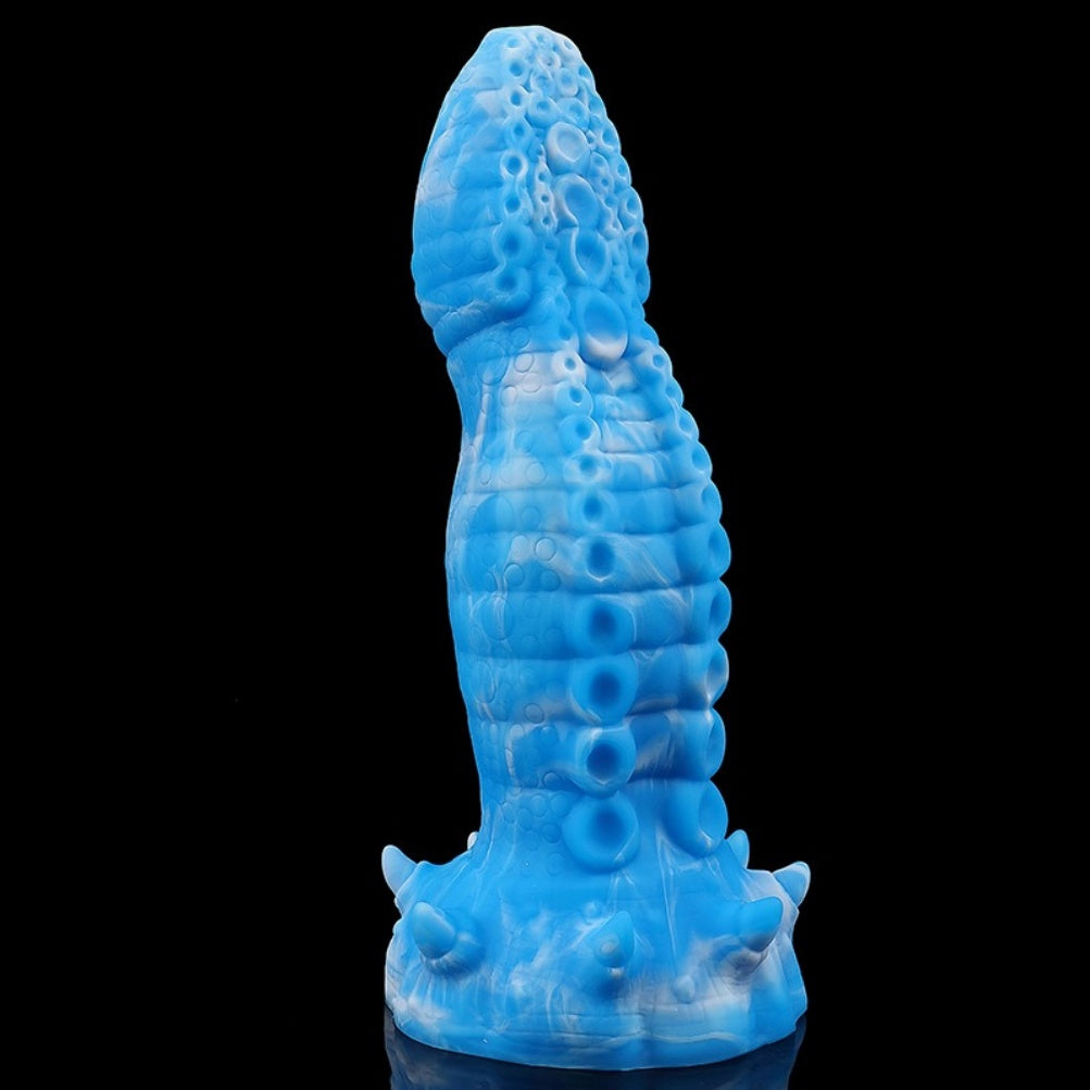 Abyssal Tentacle Echo – Platinum Silicone Alien Tentacle Dildo | Domlust Fetish