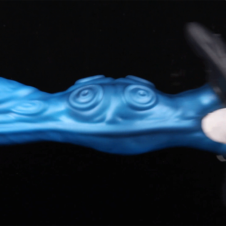 Strap-on Octopus Dildo Tail Butt Plug – Silicone Anchor Base Alien Sex Toys for Women