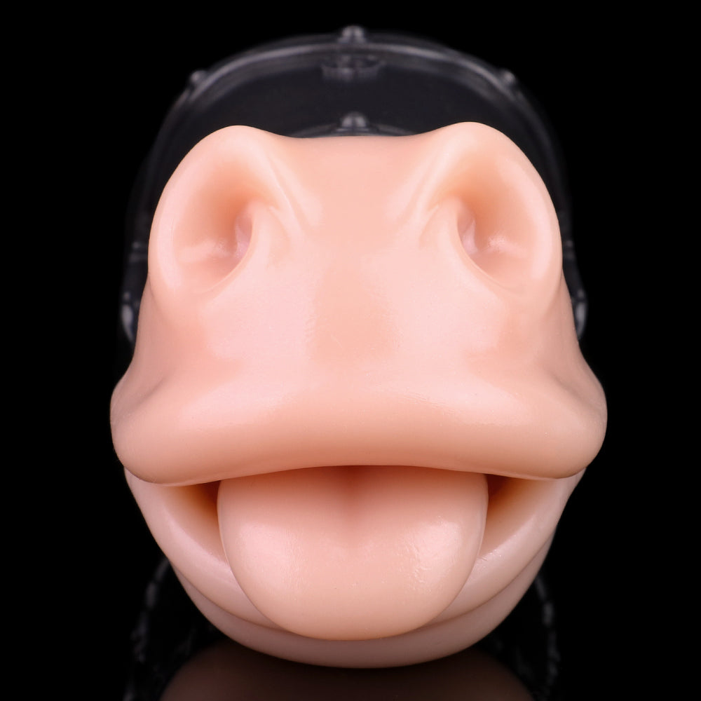 Horse Mouth Pocket Pussy – Fantasy Beast Oral Sex Masturbator | Domlust Fetish Silicone