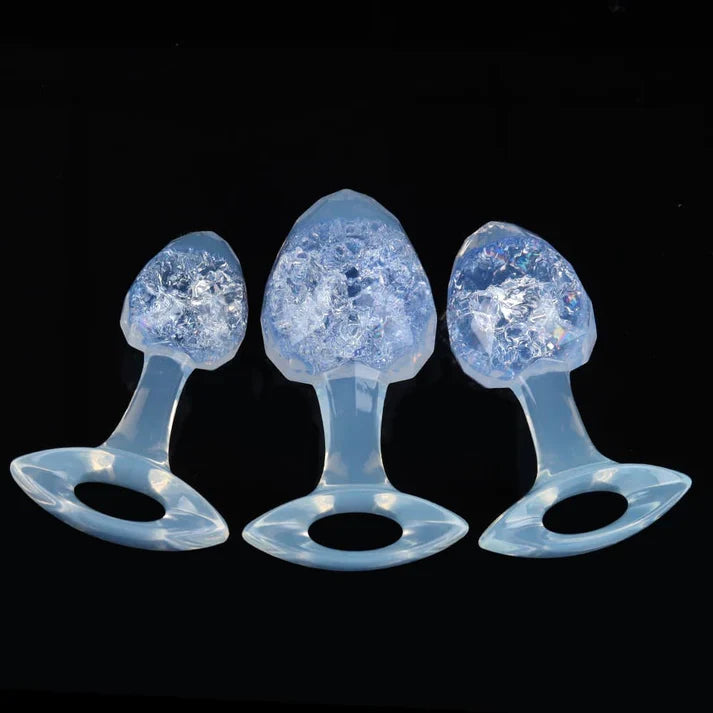 Diamond Crystal Butter Plugs - 9 Colors
