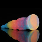 Octopus Tail Fantasy Dildo – Blue, Yellow & Purple