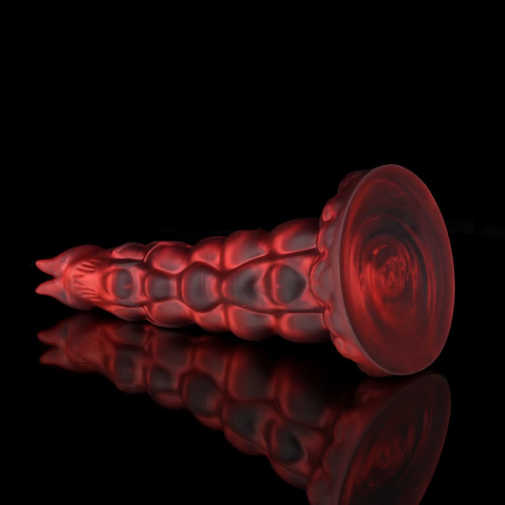 Crimson Fantasy Knot Dildo – Sphinx Edition
