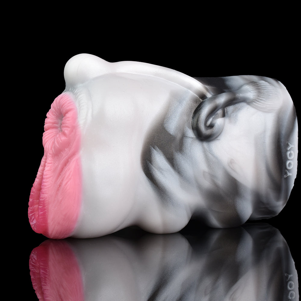 Fantasy Horse Pussy Pocket Masturbator – Platinum Silicone | Animal Pocket Pussy for Men