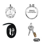 Solar Serpent Stainless Steel Chastity Cage – Coiled Snake Design