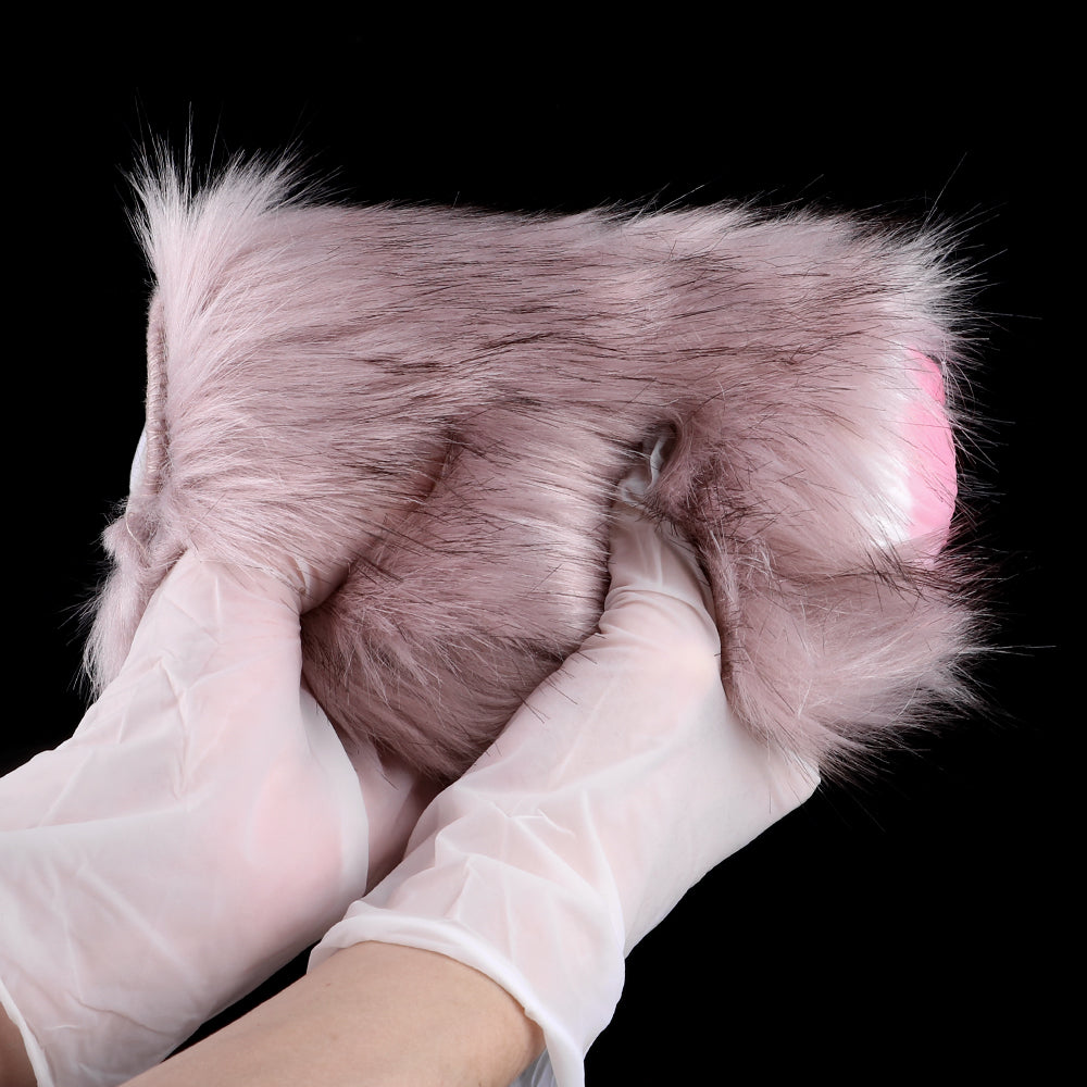 Furry Dog Pocket Pussy — Realistic Animal Vagina Double-Open Masturbator | Domlust Fetish Silicone