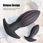 Big Threads Butt Plug - Silicone Anal Dildo Sex Toys for Women Men