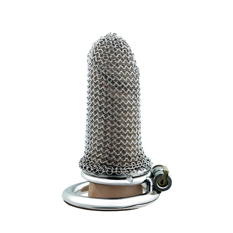 Chainmail Chastity Cage — Medieval Fantasy Armor for Your Most Private Battles
