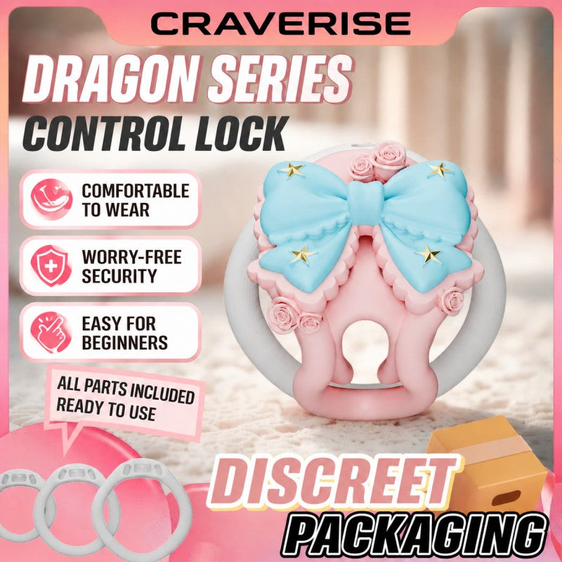 Pastel Bow Cage – 3D Printed Kawaii Aesthetic Wearable Design