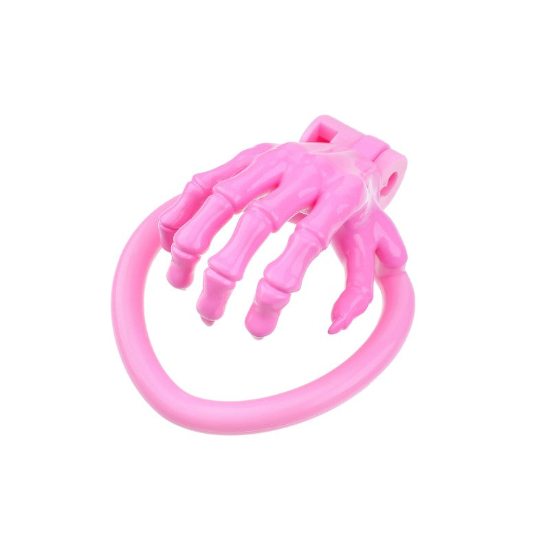 Skeleton Hand Chastity Cage – Lightweight Resin Male Chastity Device
