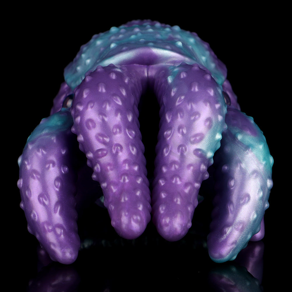 Nautilus Tentacle Pocket Pussy – 3-in-1 Silicone Masturbator with Anal Plug & Tentacle Dildo | Domlust
