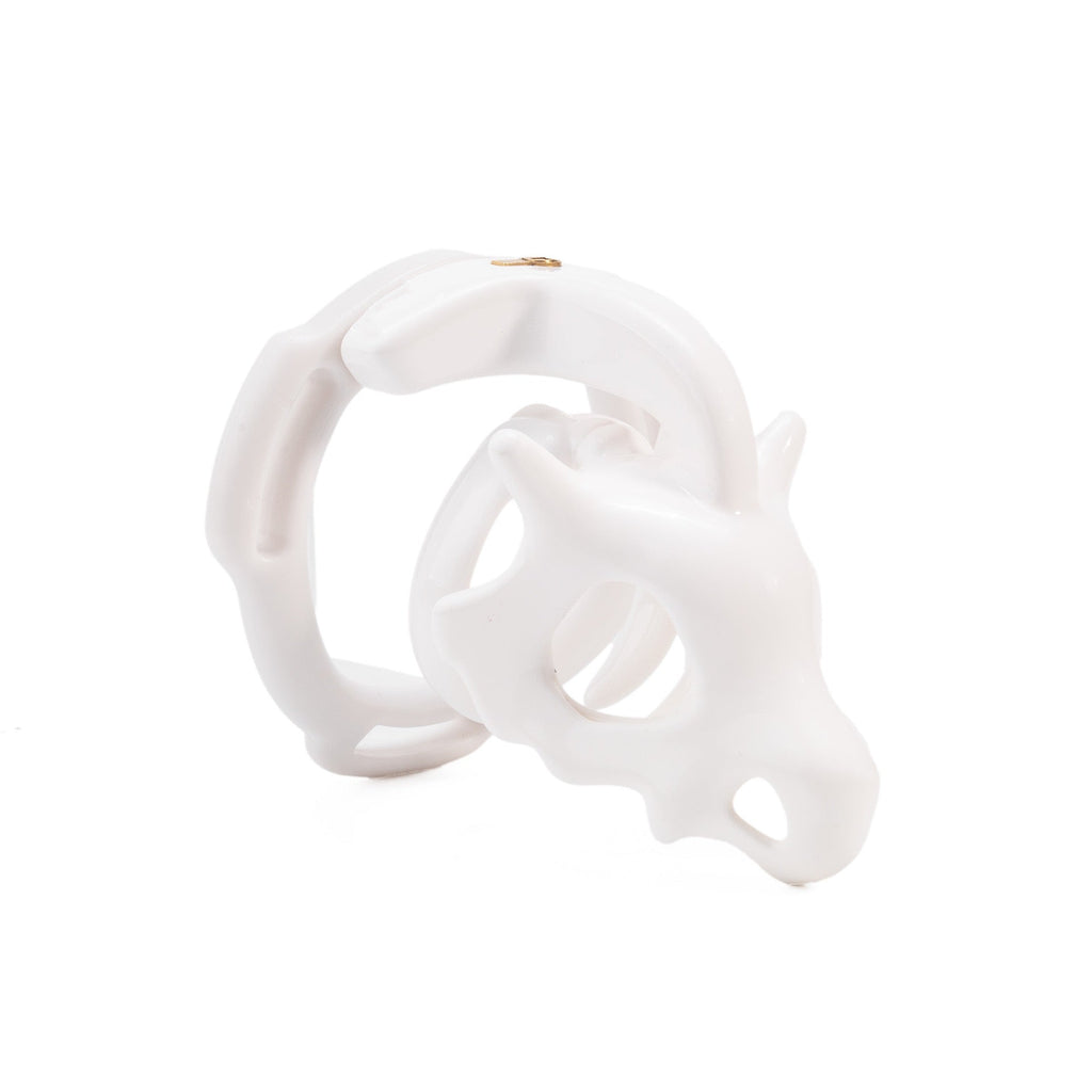 Dinosaur Fossil Skull Chastity Cage – Biomechanical Resin Design 🦴