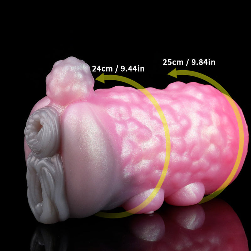 Kawaii Sheep Pocket Pussy – Vibration-Ready Silicone Blowjob Masturbator | Domlust Furry Fetish