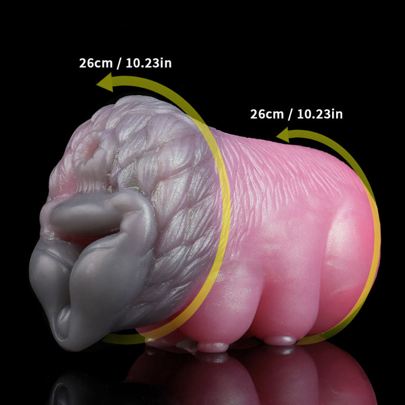 Wolf Beauty Pocket Pussy – Fantasy Animal Blowjob Masturbator | Domlust Fetish Silicone