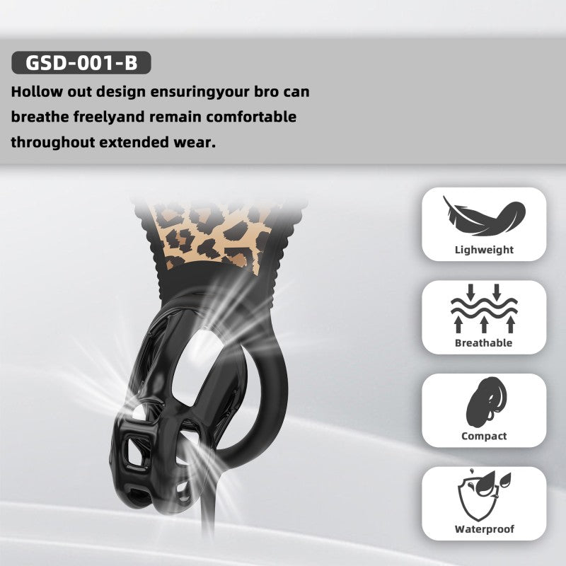 Upgraded Cobra Chastity Cage With Underwear & Plug – Complete Locked Set GSD Series