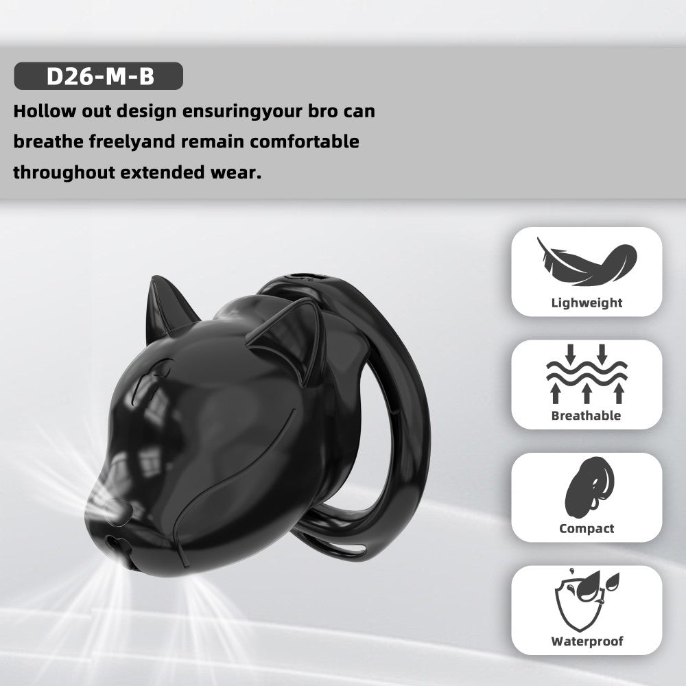 Puppy Chastity Cage for Men – Breathable Urinary Design, Lightweight Secure Fit
