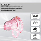 Transparent Flexible Chastity Cage with Stretchable Design （R6）