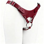 Leather Chastity Support Strap-PU10