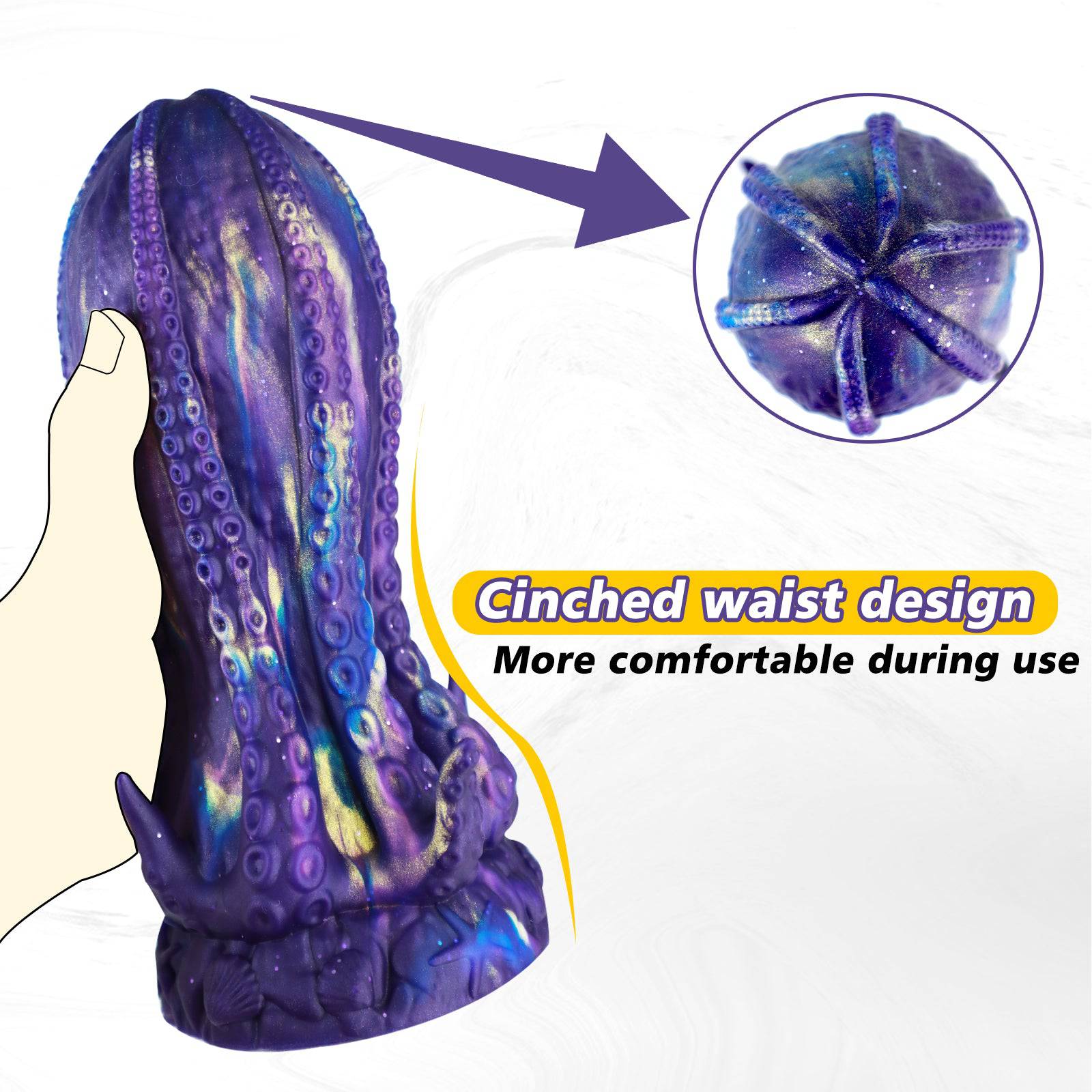 9 Inch Alien Octopus Fantasy Tentacle Anal Dildo - Tarisss Sex Toy Store