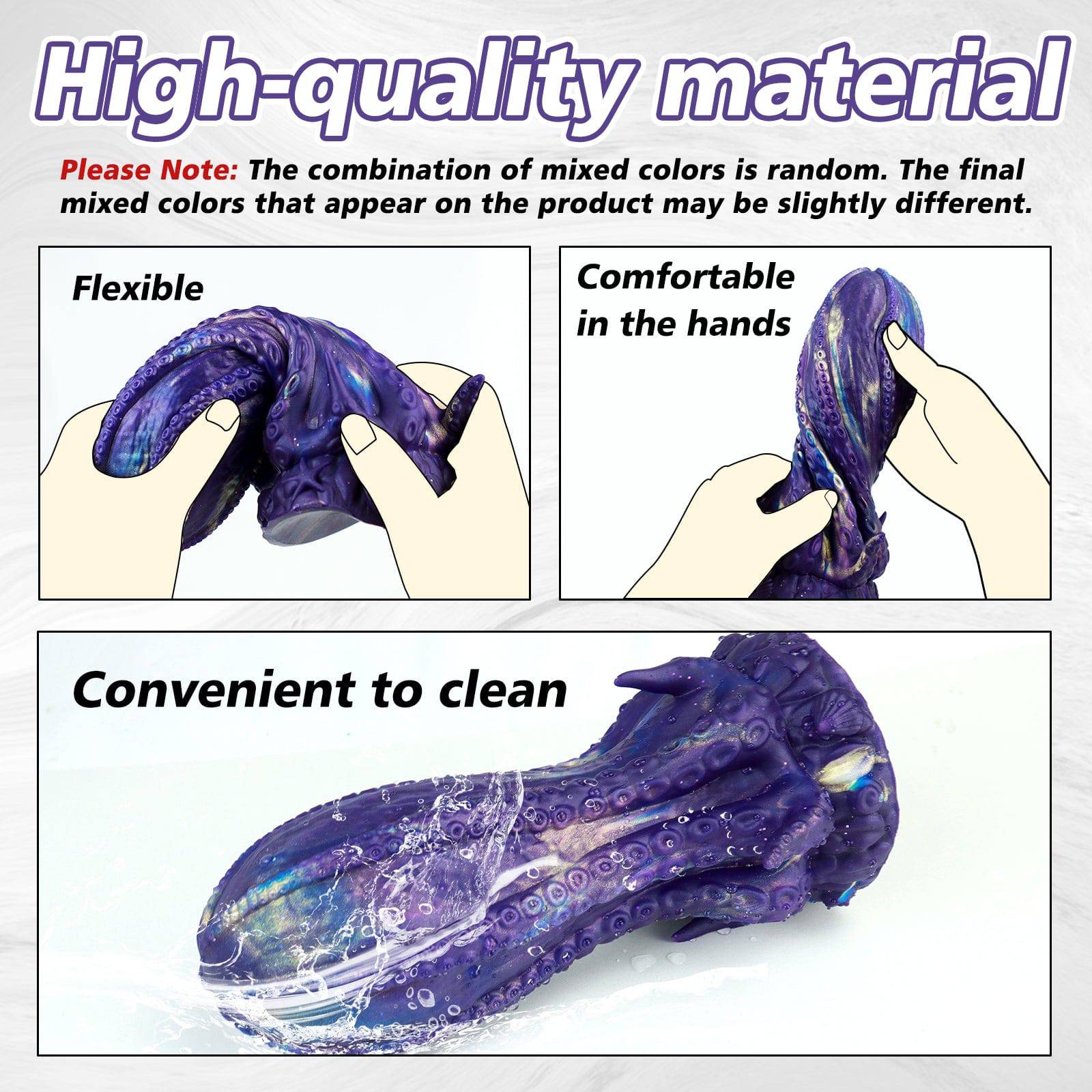 9 Inch Alien Octopus Fantasy Tentacle Anal Dildo - Tarisss Sex Toy Store