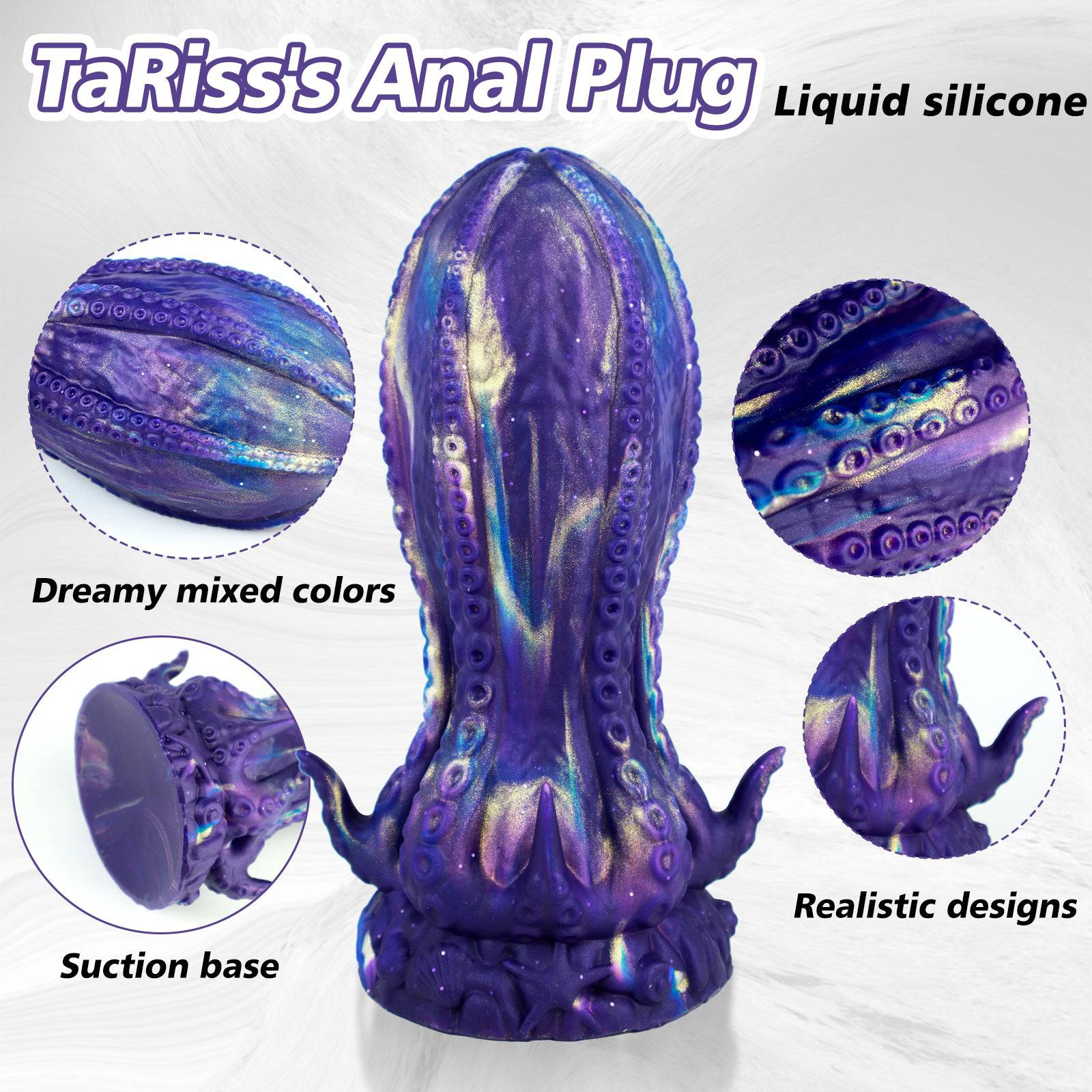 9 Inch Alien Octopus Fantasy Tentacle Anal Dildo - Tarisss Sex Toy Store