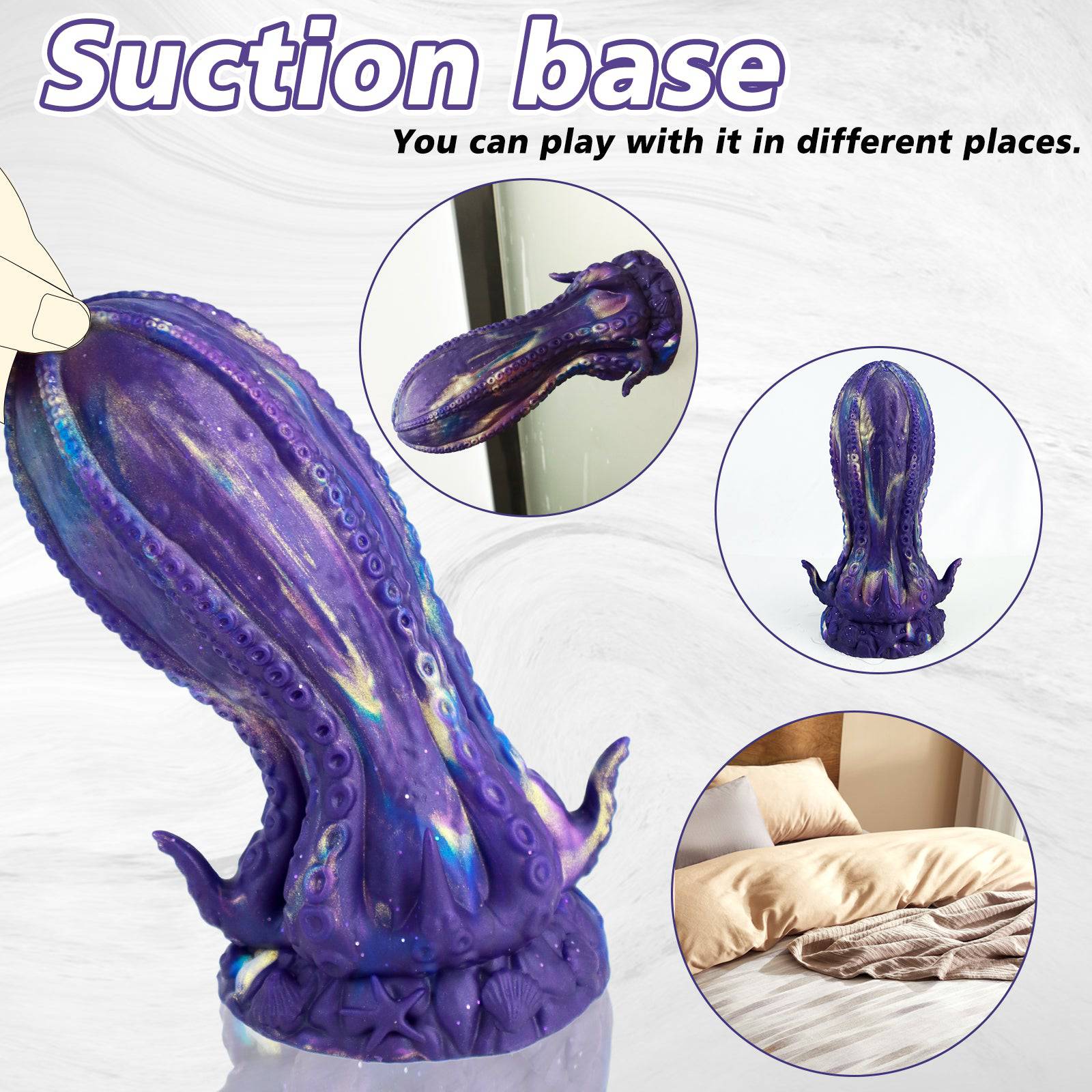 9 Inch Alien Octopus Fantasy Tentacle Anal Dildo - Tarisss Sex Toy Store