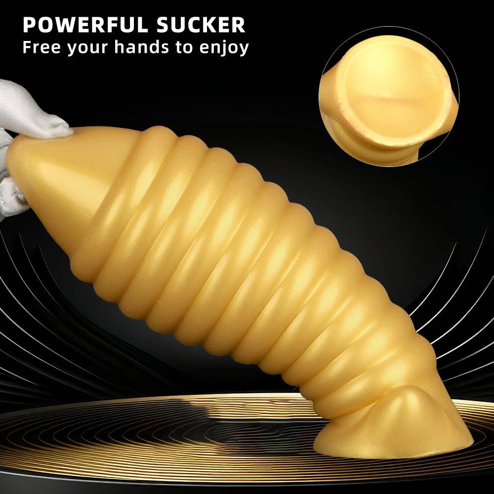 9 Inch Huge Silicone Threaded Butt Plug - Tarisss Sex Toy Store