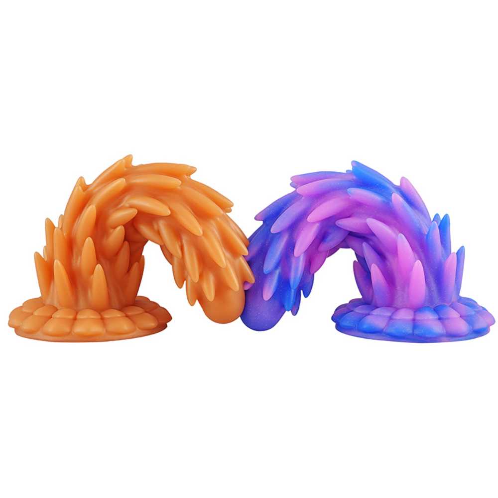 Burr - Spiked Dildo - Silicone Dildo - Huge Anal Dildo