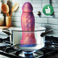 Tentacle Fantasy Dildo | Blue Gradient Platinum Silicone with Suction Cup