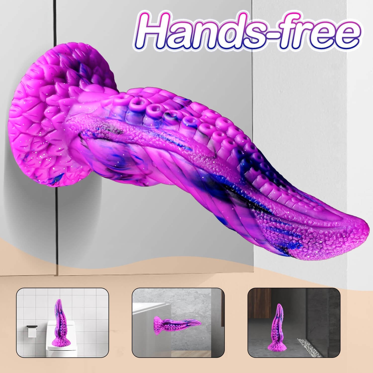9.4 Inch Fantasy Alien Octopus Tentacle Dildo - Tarisss Sex Toy Store