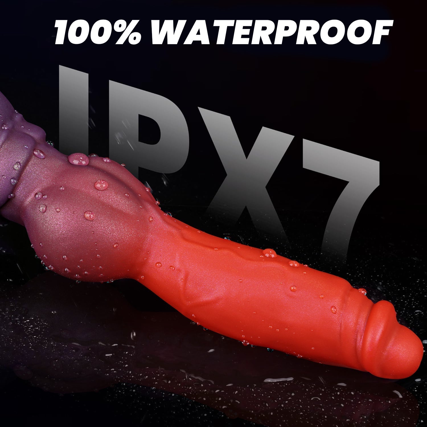 9.64 Inch Dual-Color Realistic Dildo with Suction Cup - Tarisss Sex Toy Store