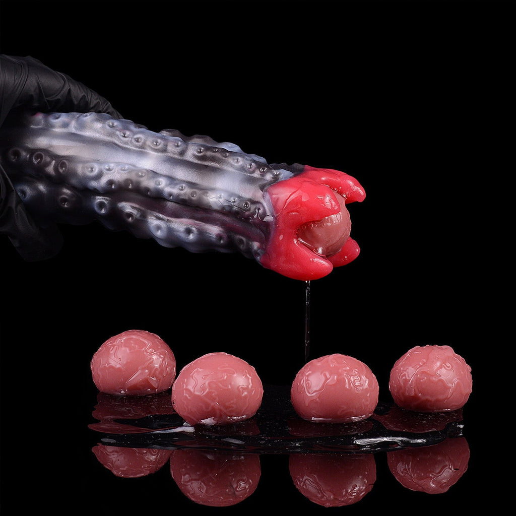 9.88 Inch Monster Knot Fantasy Ovipositor Dildo - Tarisss Sex Toy Store